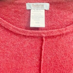 Bertolini Made in Italy 🇮🇹 Women's Burgundy Sweater -Tunic Wool blend